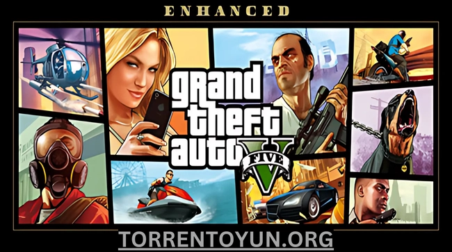 Grand Theft Auto V Enhanced Free torrentoyun Games